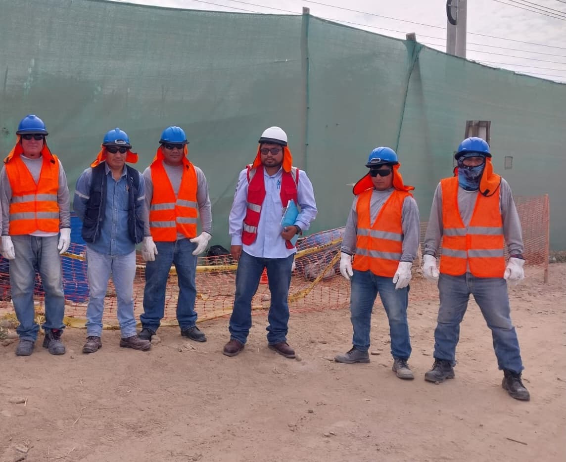 Equipo Illared Perú en evaluación SSOMA